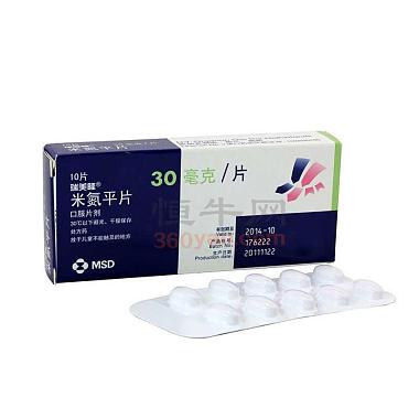 瑞美隆 米氮平片