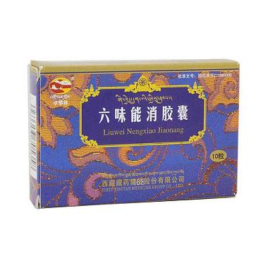 卓攀林 六味能消胶囊 0.45gx20粒/盒 西藏藏药集团股份有限公司>丽珠集团丽珠制药厂