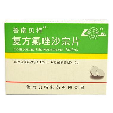鲁南贝特 复方氯唑沙宗片