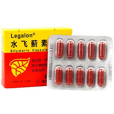 利加隆 水飛薊素膠囊 140毫克×10粒