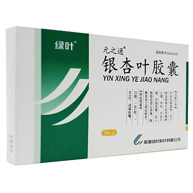 绿叶 银杏叶胶囊