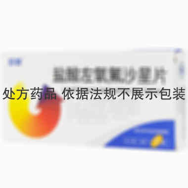 京新 盐酸左氧氟沙星片 0.1克×6片 浙江京新药业股份有限公司