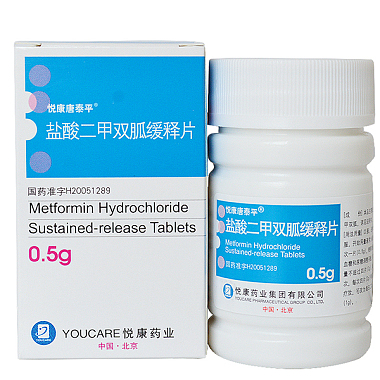 悦达宁 盐酸二甲双胍缓释片