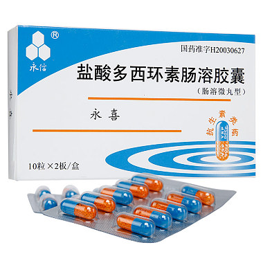 永喜 盐酸多西环素肠溶胶囊
