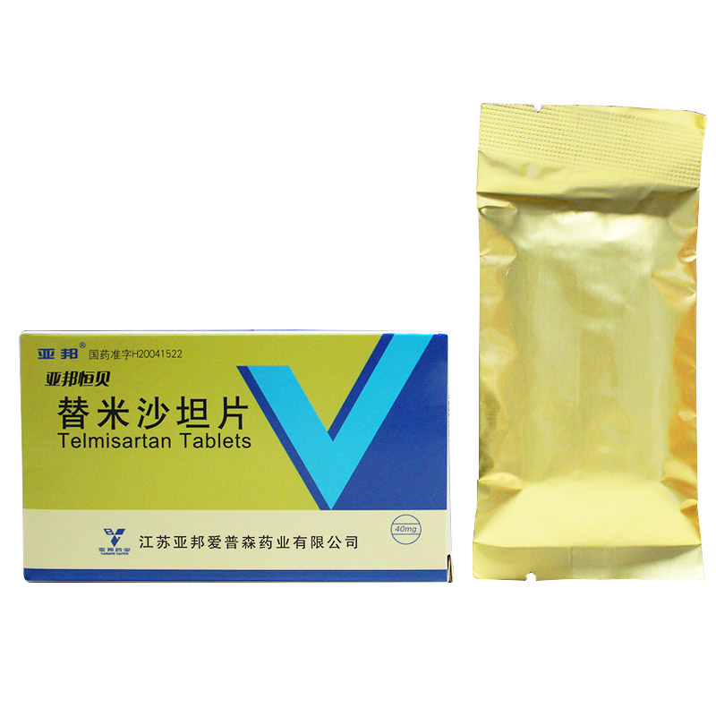 亞邦恆貝 替米沙坦片 40mgx7片