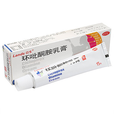 亮生 环吡酮胺乳膏 15g:0.15g/支 桂林华信制药有限公司
