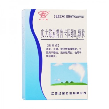 红星 庆大霉素普鲁卡因维B12颗粒