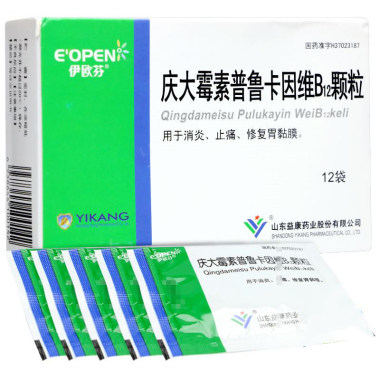 益康 庆大霉素普鲁卡因维B12颗粒