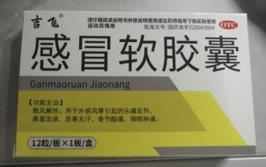 博祥 感冒软胶囊 0.425g*12粒 吉林省通化博祥药业股份有限公司