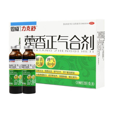 恩威 藿香正气合剂 10ml*6支 恩威(江西)制药有限公司