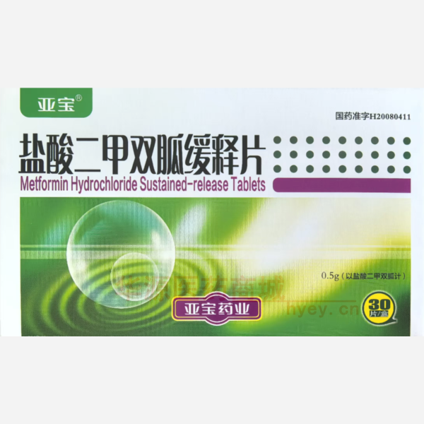 优选 盐酸二甲双胍缓释