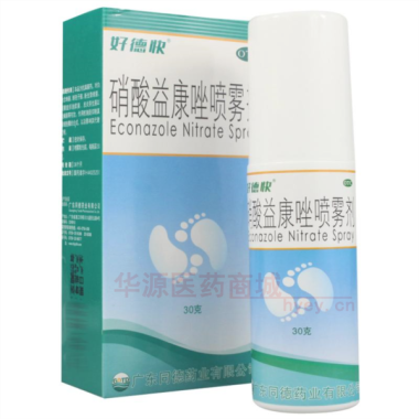 优选 硝酸益康唑喷雾剂