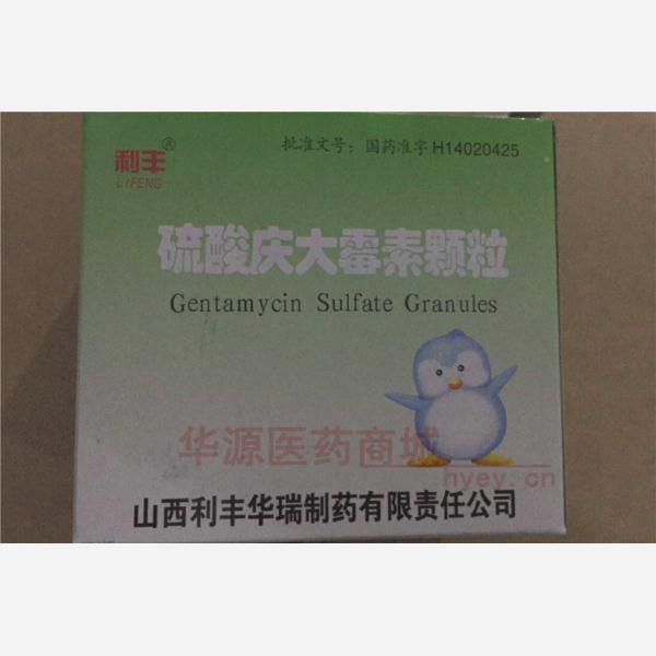 优选 硫酸庆大霉素颗粒