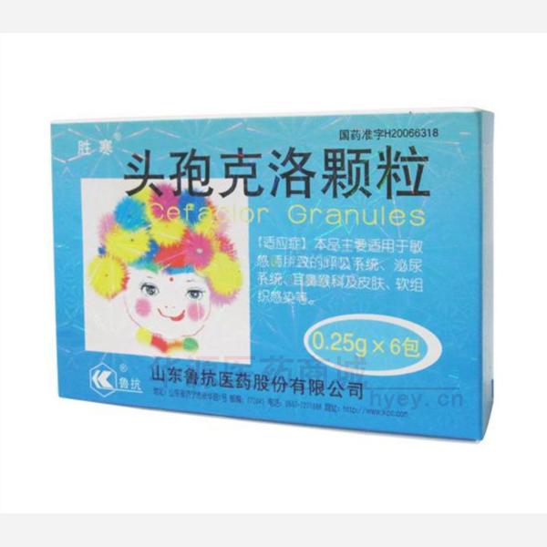 优选 头孢克洛颗粒