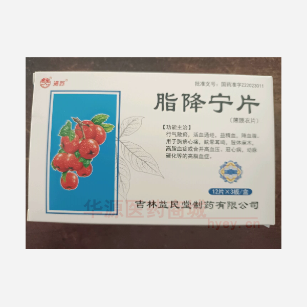 优选 脂降宁片
