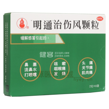 治伤风颗粒 2g*6袋 明通化学制药股份有限公司第二厂
