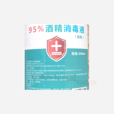 95%酒精消毒液 500ml 河北载消生物科技有限公司