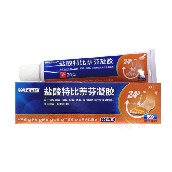 优选 盐酸特比萘芬凝胶