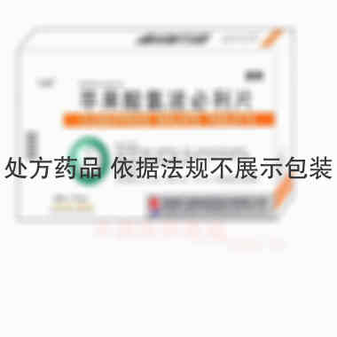 苹果酸氯波必利片 0.68mg*12s*2板 湖南九典制药股份有限公司