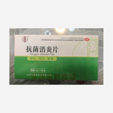 抗菌消炎片 24s 山东岳草堂药业有限公司