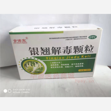 银翘解毒颗粒 15g*9袋 广西圣民制药有限公司