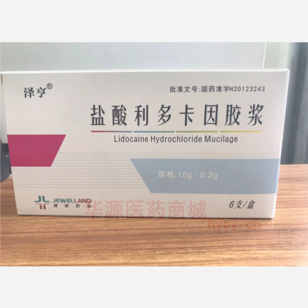 优选 盐酸利多卡因胶浆