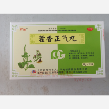 藿香正气丸 6g*10袋 江苏平光信谊(焦作)中药有限公司