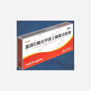 优选 重酒石酸去甲肾上