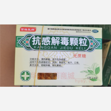 抗感解毒颗粒(无 5g*8袋 西安天一秦昆制药有限责任公司