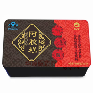 鹤甄牌核桃阿胶糕 450g(15g/块*30) 山东鹤王生物工程有限公司