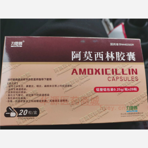 优选 阿莫西林胶囊(双