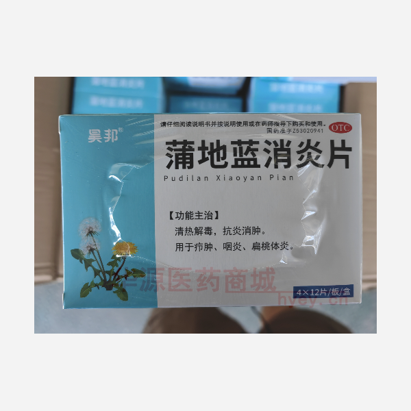 优选 蒲地蓝消炎片