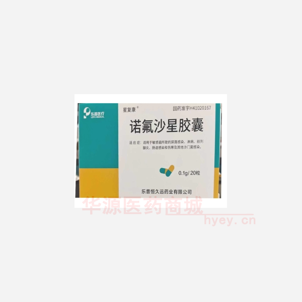 优选 诺氟沙星胶囊