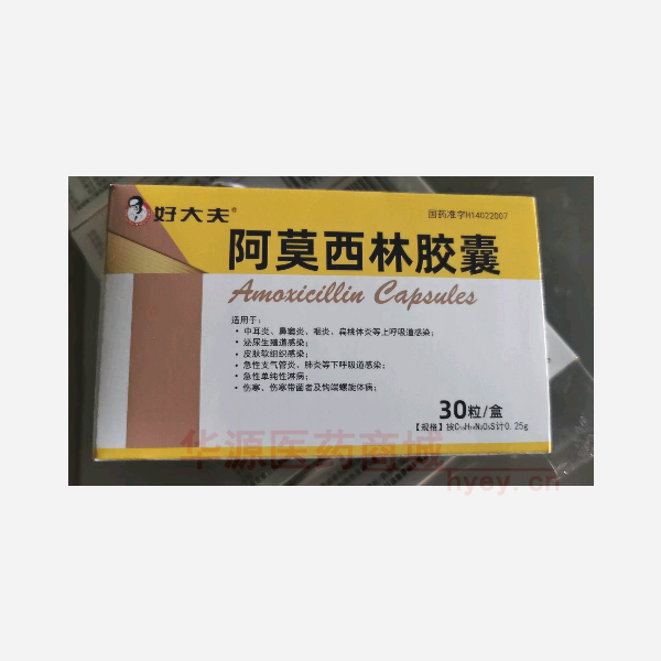 优选 阿莫西林胶囊