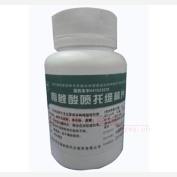 优选 枸橼酸喷托维林片