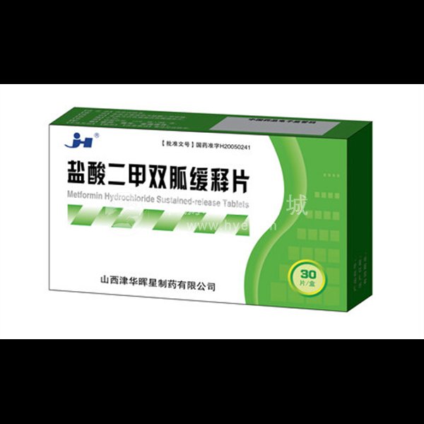 优选 盐酸二甲双胍缓释