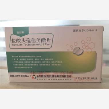 优选 盐酸头孢他美酯片