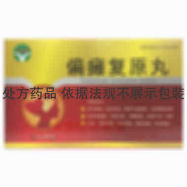 偏瘫复原丸 4.5g*6袋 吉林省俊宏药业有限公司
