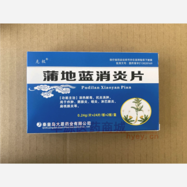 优选 蒲地蓝消炎片