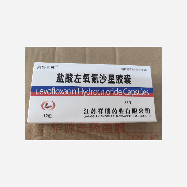 优选 盐酸左氧氟沙星胶