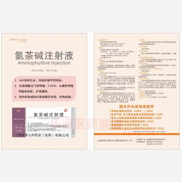 优选 氨茶碱注射液
