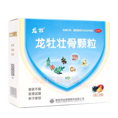 龙牡壮骨颗粒 5g*30袋 健民药业集团股份有限公司