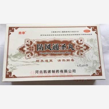 防风通圣丸 6g*10袋 河北凯诺制药有限公司