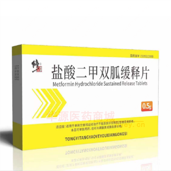 优选 盐酸二甲双胍缓释