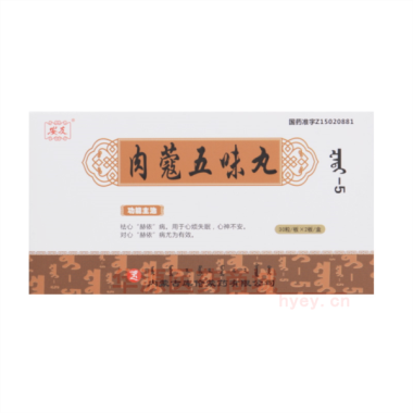 优选 肉蔻五味丸