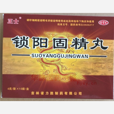 锁阳固精丸 6g*10袋 吉林省密之康药业有限责任公司