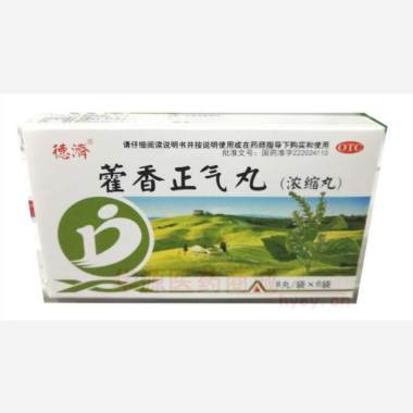 藿香正气丸(浓缩 8丸*6袋 吉林省华侨药业集团有限公司
