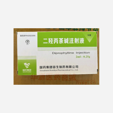 优选 二羟丙茶碱注射液