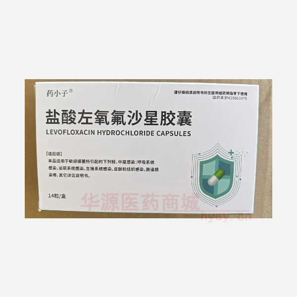 优选 盐酸左氧氟沙星胶