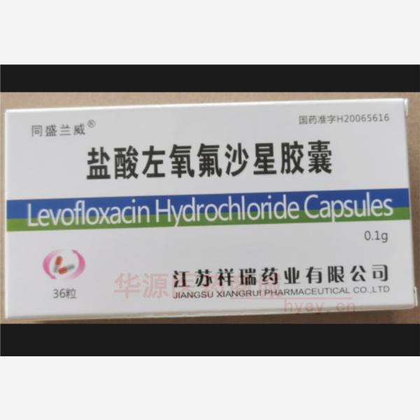优选 盐酸左氧氟沙星胶